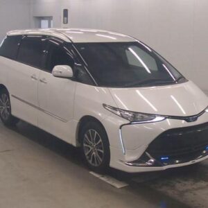 2016 Toyota Estima Hybrid pearl gasoline used car Japan export