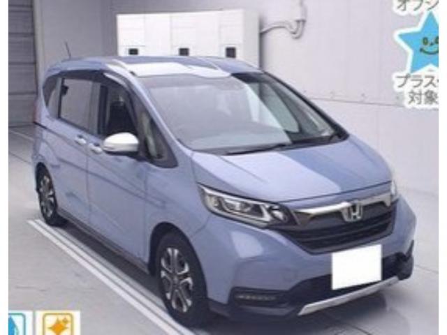 Ref:AUX-24461255 HONDA FREED 2022 1 2022 Honda Freed blue gasoline used car Japan export