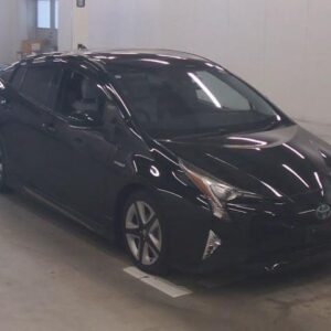 2016 Toyota Prius black gasoline used car Japan export