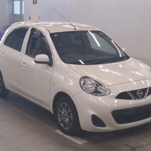 2017 Nissan March pearl gasoline used car Japan export