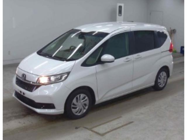 Ref:AUX-24461581 HONDA FREED 2021 1 2021 Honda Freed pearl gasoline used car Japan export