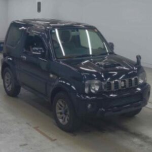2017 Suzuki Jimny Sierra black gasoline used car Japan export