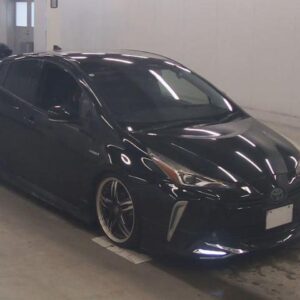 2019 Toyota Prius black gasoline used car Japan export