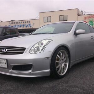 2003 Nissan Skyline silver gasoline used car Japan export