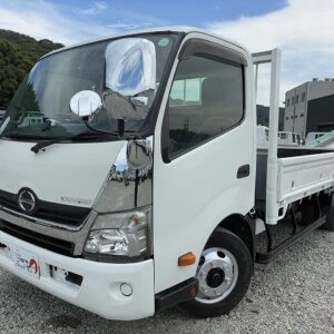 2014 Hino Dutro white diesel used car Japan export