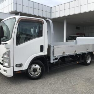 2017 Isuzu Elf Truck white diesel used car Japan export