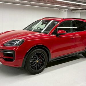 2024 Porsche Cayenne red gasoline used car Japan export