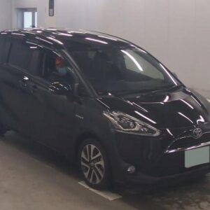 2018 Toyota Sienta purple gasoline used car Japan export