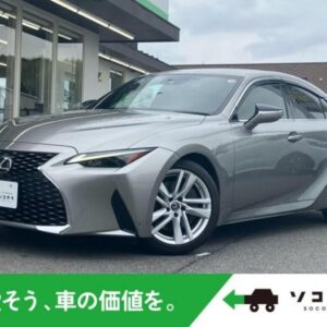 2021 Lexus Is gray gasoline used car Japan export