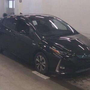 2017 Toyota Prius Phv black gasoline used car Japan export