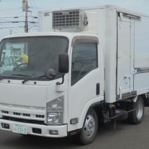 2014 Isuzu Elf Truck white diesel used car Japan export