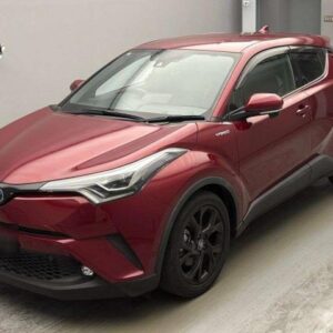 2019 Toyota C-Hr red gasoline used car Japan export