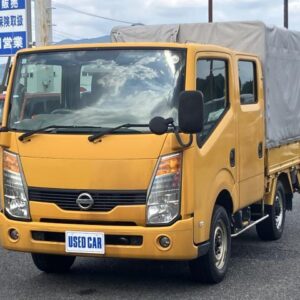 2009 Nissan Atlas Truck yellow diesel used car Japan export