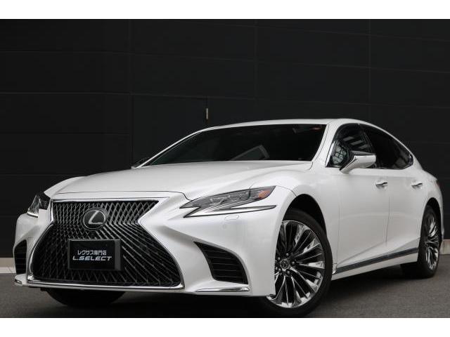 Ref:AUX-24466994 LEXUS LS 2018 1 2018 Lexus Ls pearl gasoline used car Japan export