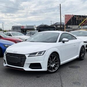 2015 Audi Tts Coupe white gasoline used car Japan export