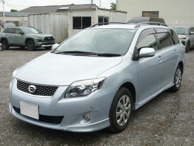 Ref:AUX-24467152 TOYOTA COROLLA FIELDER 2012 1 2012 Toyota Corolla Fielder blue gasoline used car Japan export