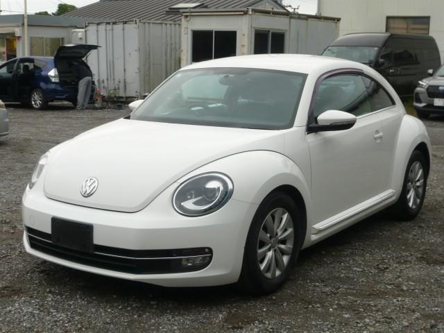 Ref:AUX-24467163 VOLKSWAGEN THE BEETLE 2013 1 2013 Volkswagen The Beetle white gasoline used car Japan export