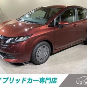 2024 Nissan Note wine hybrid used car Japan export