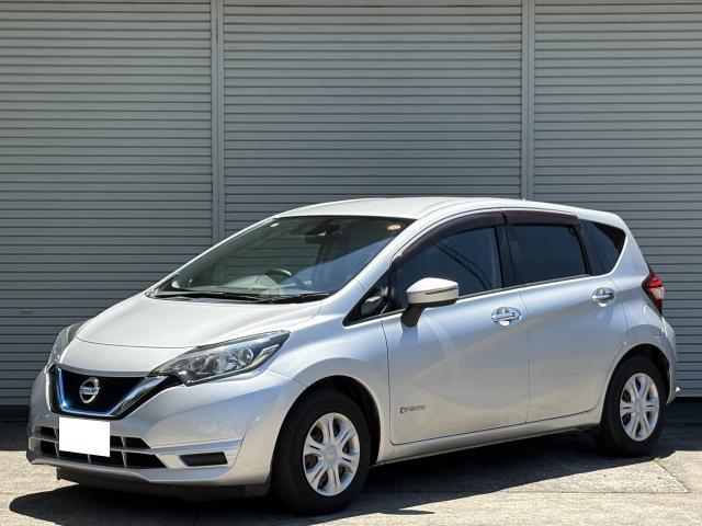 Ref:AUX-24475560 NISSAN NOTE 2017 1 2017 Nissan Note silver hybrid used car Japan export