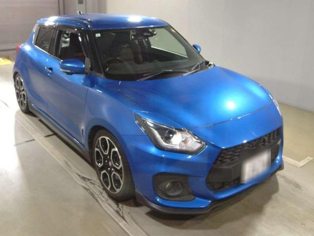 Ref:AUX-24475706 SUZUKI SWIFT SPORT 2022 1 2022 Suzuki Swift Sport blue gasoline used car Japan export