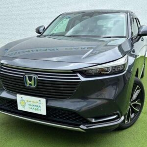 2021 Honda Vezel gray hybrid used car Japan export
