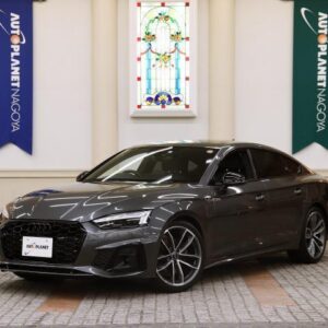 2023 Audi A5 Sportback gray hybrid used car Japan export