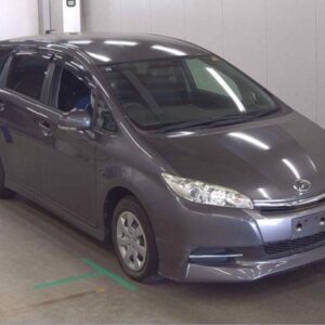 2013 Toyota Wish gray gasoline used car Japan export