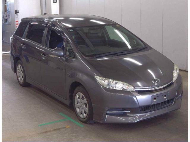 Ref:AUX-24481138 TOYOTA WISH 2013 1 2013 Toyota Wish gray gasoline used car Japan export