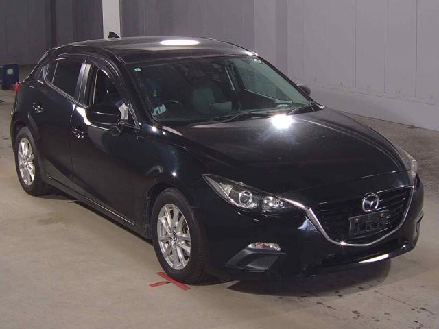 Ref:AUX-24481440 MAZDA AXELA SPORT 2016 1 2016 Mazda Axela Sport black gasoline used car Japan export