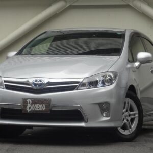 2013 Toyota Sai silver hybrid used car Japan export