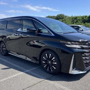 2025 Toyota Vellfire Hybrid pearl gasoline used car Japan export