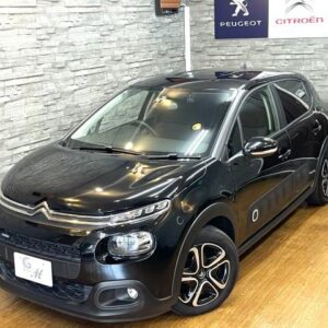 2017 Citroen C3 black gasoline used car Japan export