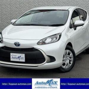 2024 Toyota Aqua pearl gasoline used car Japan export