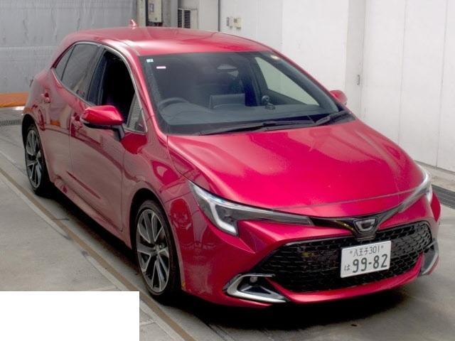 Ref:AUX-24482179 TOYOTA COROLLASPORT 2025 1 2025 Toyota Corollasport red gasoline used car Japan export