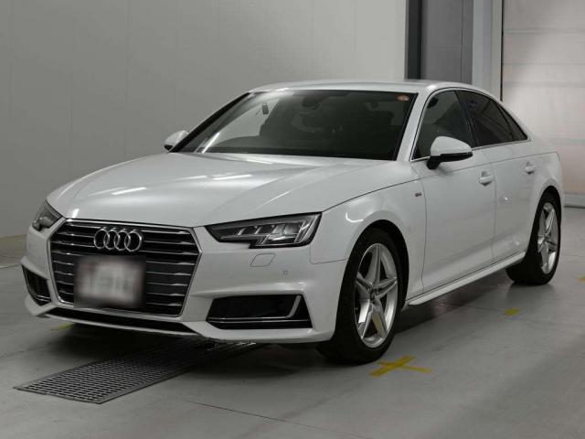 Ref:AUX-24482254 AUDI A4 2017 1 2017 Audi A4 white gasoline used car Japan export