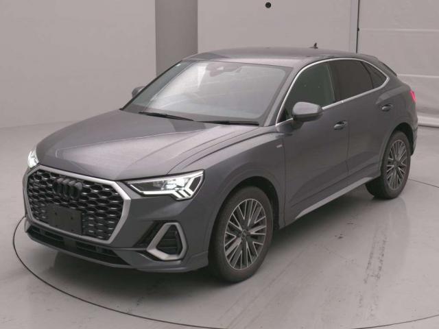 Ref:AUX-24482274 AUDI Q3 2021 1 2021 Audi Q3 gray diesel used car Japan export