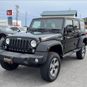 2017 Chrysler Jeep Jeep Wrangler Unlimited black gasoline used car Japan export
