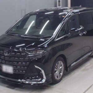 2025 Toyota Alphard black gasoline used car Japan export