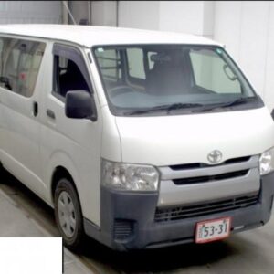 2015 Toyota Regius Ace Van white gasoline used car Japan export