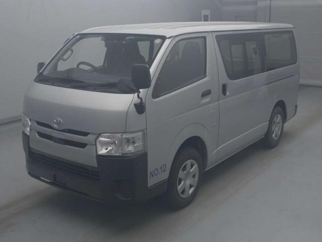 Ref:AUX-24486888 TOYOTA HIACE VAN 2020 1 2020 Toyota Hiace Van silver diesel used car Japan export