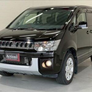 2017 Mitsubishi Delica D:5 black diesel used car Japan export
