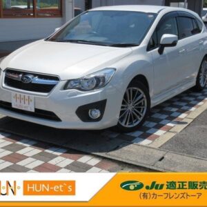 2012 Subaru Impreza Sports pearl gasoline used car Japan export