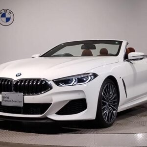2020 Bmw 8 Series white gasoline used car Japan export