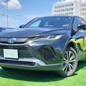 2020 Toyota Harrier Hybrid black hybrid used car Japan export