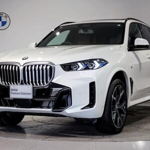 2024 Bmw X5 white hybrid used car Japan export