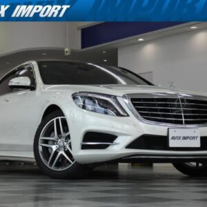 2015 Mercedes Benz S-Class white gasoline used car Japan export