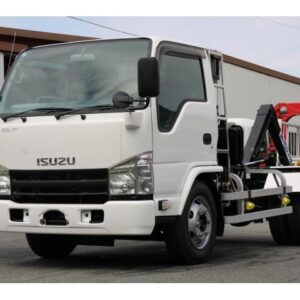 2014 Isuzu Elf Truck white diesel used car Japan export