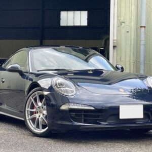 2014 Porsche 911 blue gasoline used car Japan export