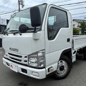 2019 Isuzu Elf Truck white diesel used car Japan export