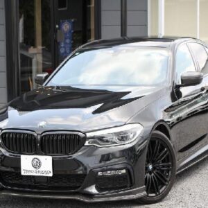 2018 Bmw 5 Series black gasoline used car Japan export